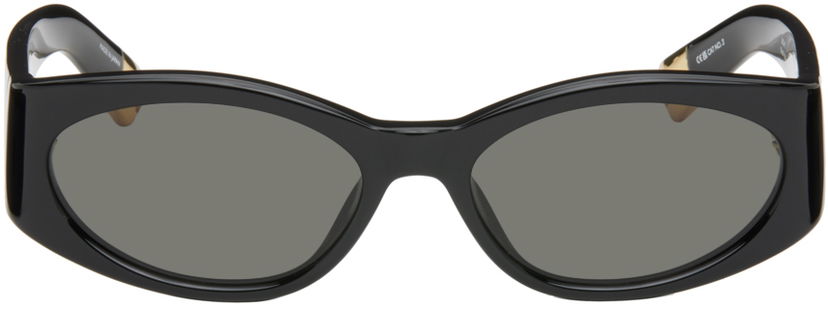 Сонцезахисні окуляри Jacquemus 'Les Lunettes Ovalo' Sunglasses чорний | JAC4C1SUN