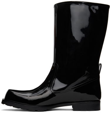 Одяг We11done We11done Enamel Combat Boots чорний | WD-AO3-22-453-M-BK, 2