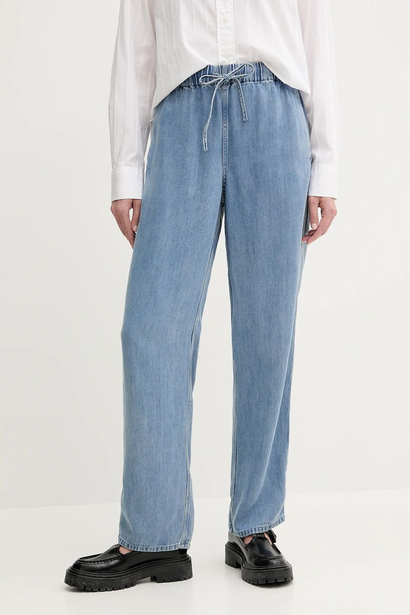Джинси Samsoe Samsoe Samsoe Samsoe SAHOYSA High Waist Jeans Синій | F25200077
