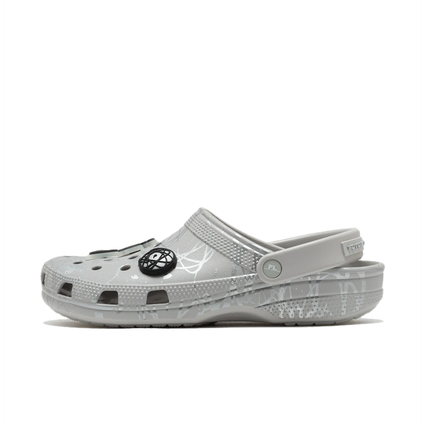 Кросівки та взуття Crocs Futura Laboratories x Classic Clog "Pearl White" Сірий | 209622-101