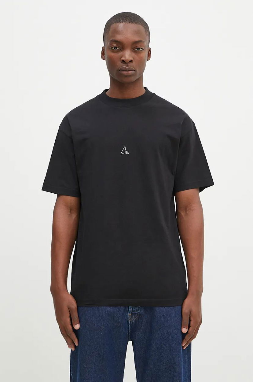 Футболка ROA T-Shirt With Print чорний | RBMW0254JY22
