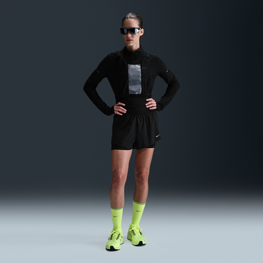 Шорти Nike Swift Dri-FIT 2-in-1 Mid-Rise Running Shorts чорний | HJ5376-010, 1