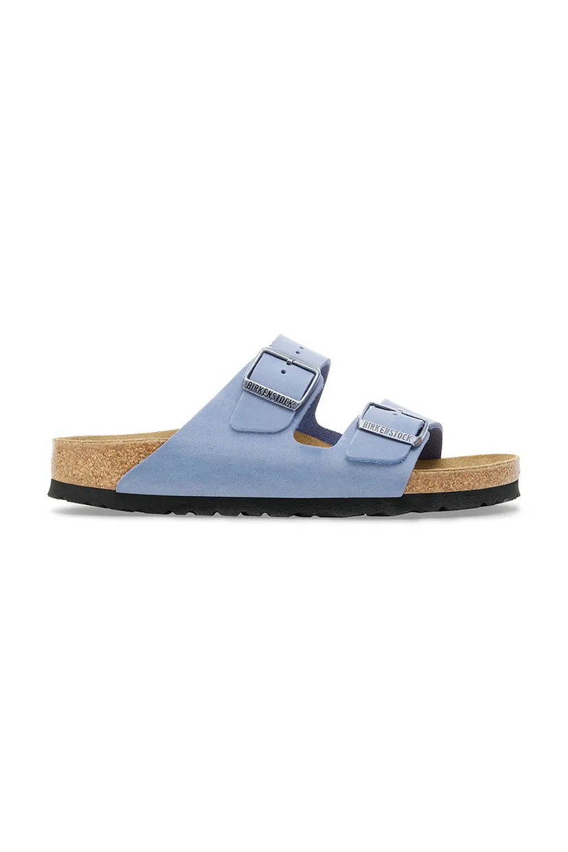 Кросівки та взуття Birkenstock Birkenstock Arizona Leather Slides Синій | 1030864