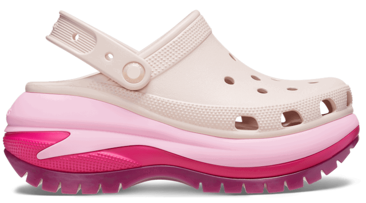 Кросівки та взуття Crocs Mega Crush Matte Clogs Рожевий | 210749-6WS