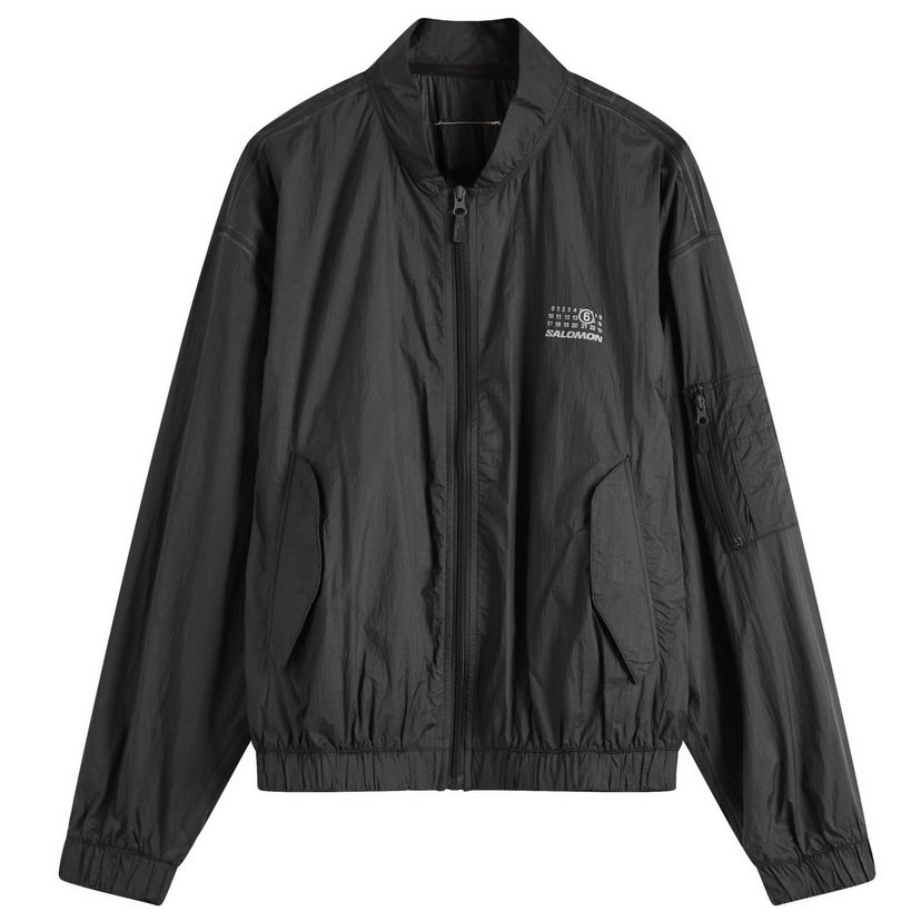 Куртка бомбер Maison Margiela MM6 Maison Margiela x Salomon Light Sports Jacket, Size Large чорний | S52AM0327M35418900