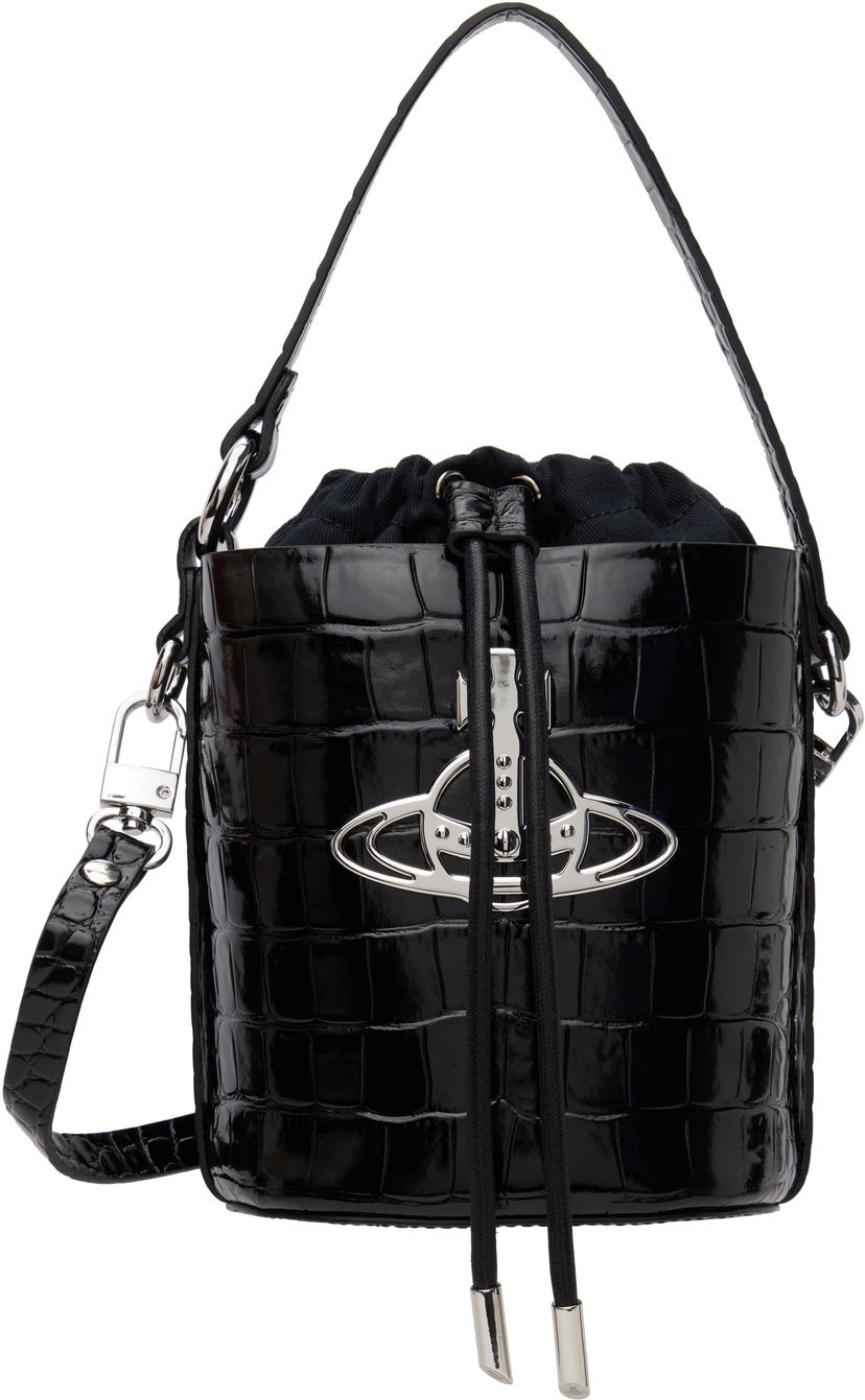 Сумочка Vivienne Westwood Vivienne Westwood Daisy Drawstring Bucket Bag чорний | 4C030005W-L0099-