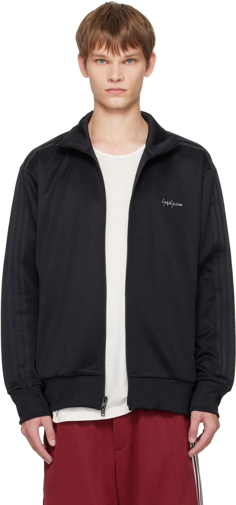 Куртка Yohji Yamamoto Y-3 Yohji Yamamoto Kuro Track Jacket чорний | KA9657