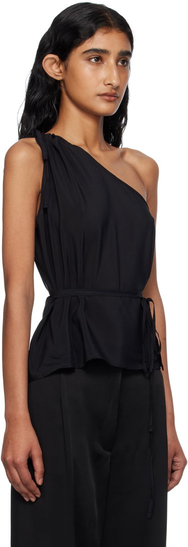 Безрукавка Baserange Baserange One-Shoulder Tie-Waist Camisole чорний | TSVI-SC-AU25, 1