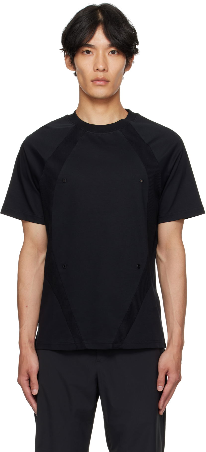 Футболка HELIOT EMIL HELIOT EMIL Lux T-Shirt чорний | PREAW25_M_09_140_BLK01