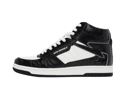 Кросівки та взуття BAPE Sta 88 Mid #1 "White Black" чорний | 001FWJ301027I