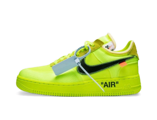 Кросівки та взуття Nike Off-White x Air Force 1 Low "Volt" Жовтий | AO4606-700