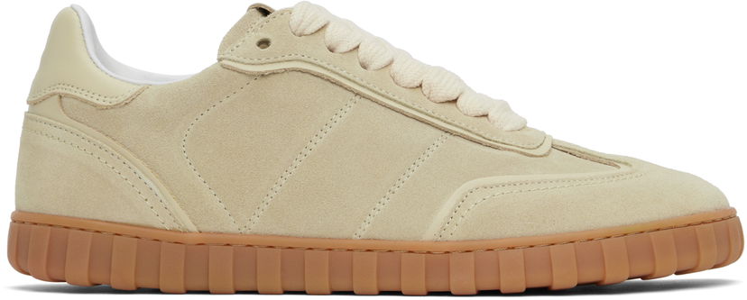 Одяг AMI AMI Paris Low Top Step бежевий | USN433.872