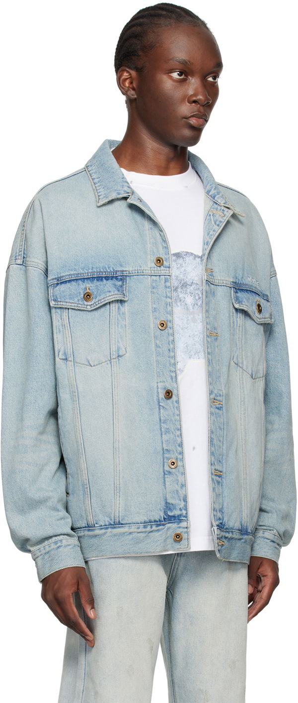 Куртка We11done We11done Oversized Denim Jacket Синій | WD-DJ2-24-353-U-SK, 1