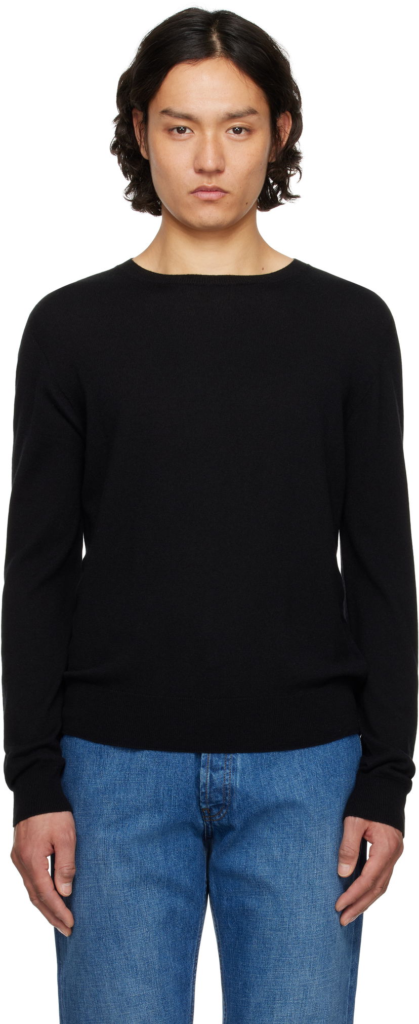 Cветр The Row The Row Rowley Sweater чорний | 920-Y751