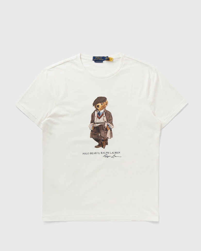 Футболка Polo by Ralph Lauren Polo Bear Graphic T-Shirt by Ralph Lauren білий | 710P00085001