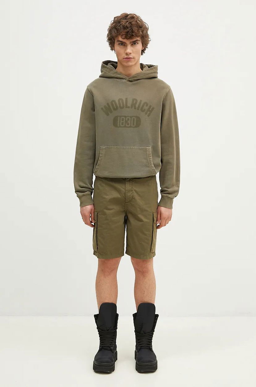 Світшоти WOOLRICH Hoodie Зелений | CFWOSW0220MRUT3686