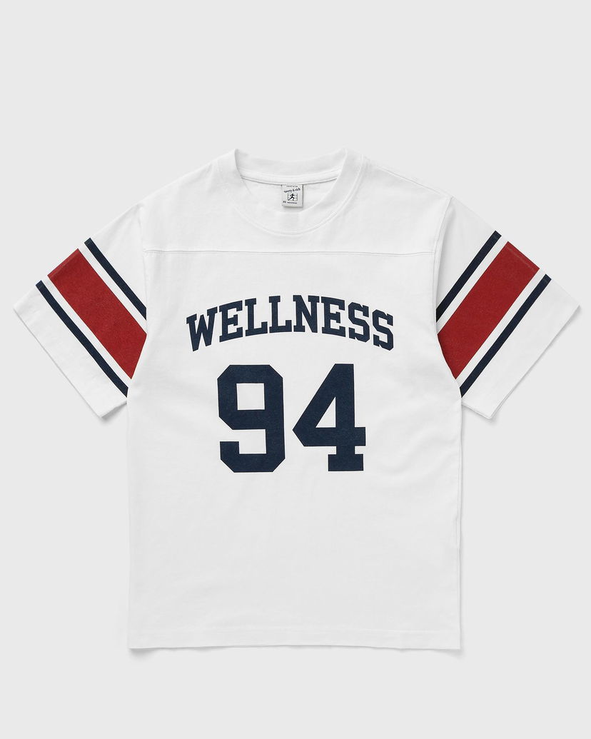 Футболка Sporty & Rich Wellness 94 Rugby T-Shirt білий | TO039606037WH41