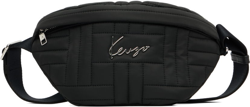 Поясна сумка KENZO Kenzo Paris 'KENZO Cosy' Quilted Belt Bag чорний | FF62SA717F03