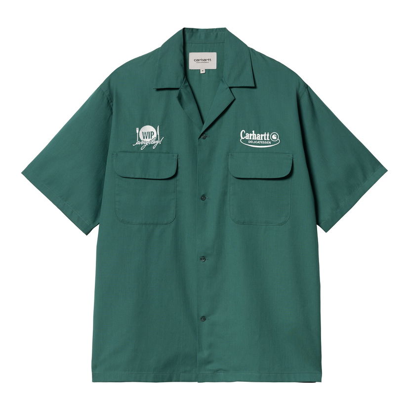 Сорочка Carhartt WIP Short Sleeve Deli Shirt Зелений | I034738_9