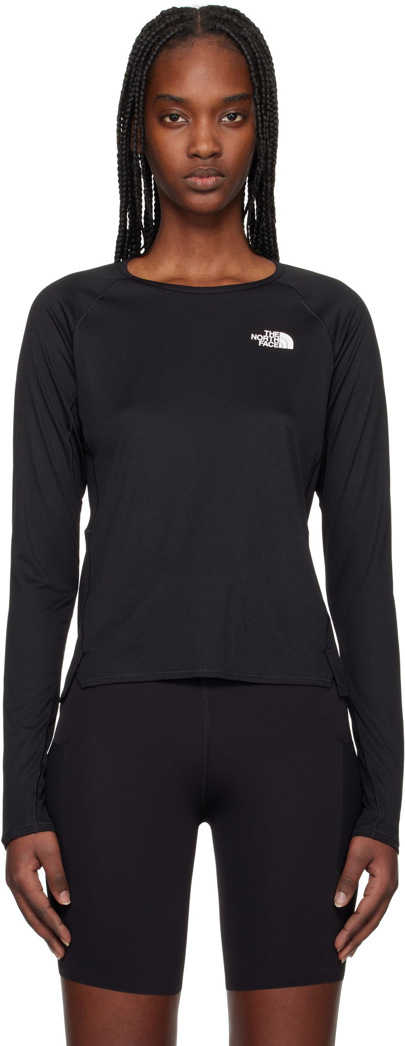 Футболка The North Face Sunriser Long Sleeve Sport Top чорний | NF0A8BBW