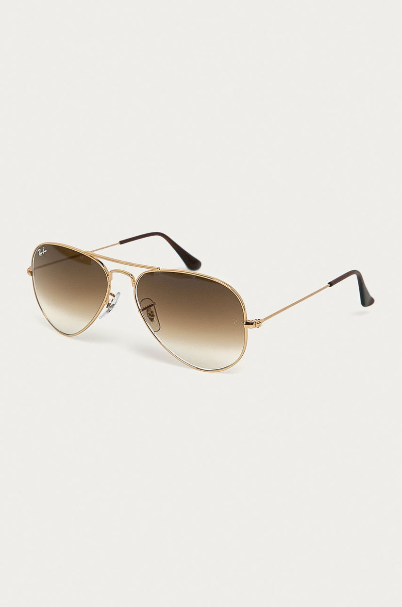 Сонцезахисні окуляри Ray-Ban Ray-Ban Aviator Large Metal Sunglasses Коричневий | 0RB3025.00151.55
