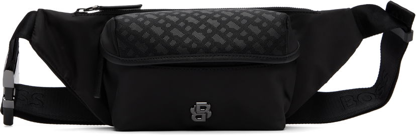 Поясна сумка BOSS Logo Hardware Belt Bag by BOSS чорний | 50548086
