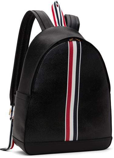 Рюкзак Thom Browne Thom Browne Pebble Grain RWB Stripe Backpack чорний | UAG233A-00198, 1