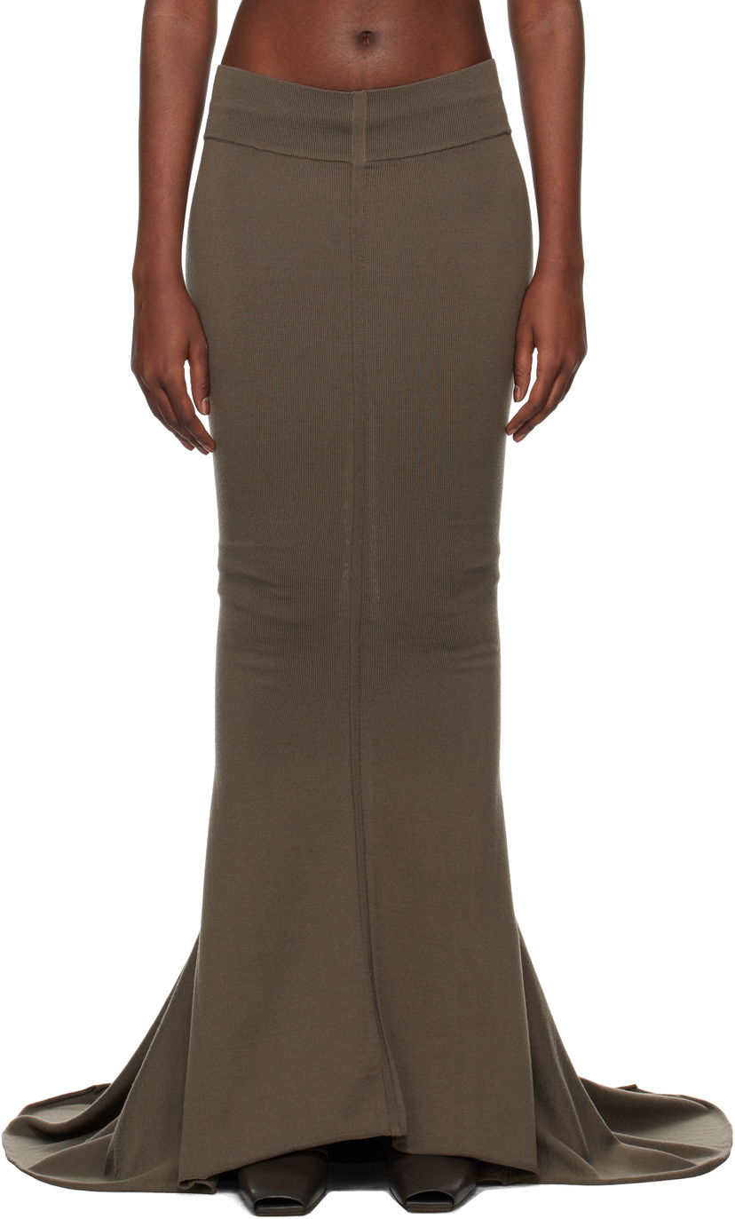 Спідниця Rick Owens Maxi Skirt Сірий | RO02D3689 M