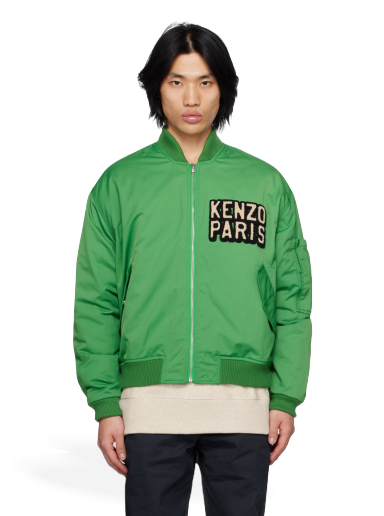 Куртка KENZO Paris Elephant Bomber Jacket Зелений | FD55BL1279OC