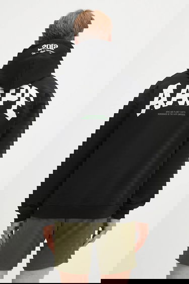 Світшоти AAPE by A Bathing Ape AAPE By A Bathing Ape Basic Zip Up Hoodie чорний | AAPSWMB343XXN, 2