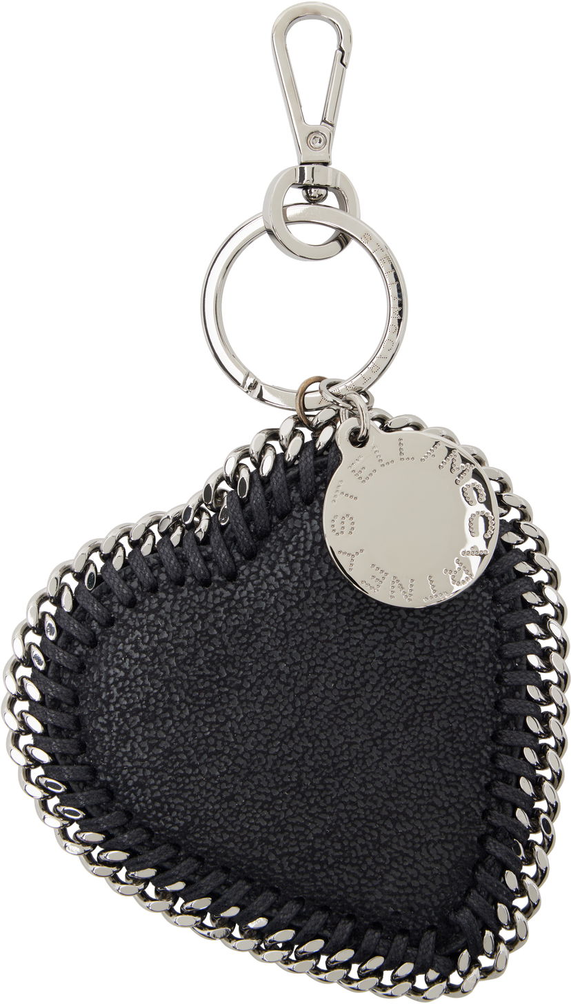Брелоки Stella McCartney Stella McCartney Heart Charm Keychain чорний | 7V0106W9132