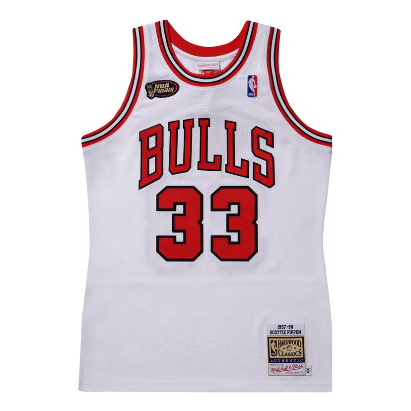 Джерсі Mitchell & Ness Chicago Bulls Pippen #33 Basketball Jersey білий | AJY44952-CBU97SPIWHIT