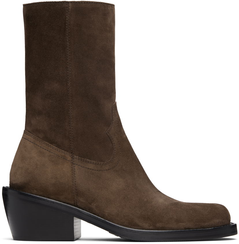 Кросівки та взуття Dries Van Noten Dries Van Noten Suede Boots Коричневий | 252-021706-106