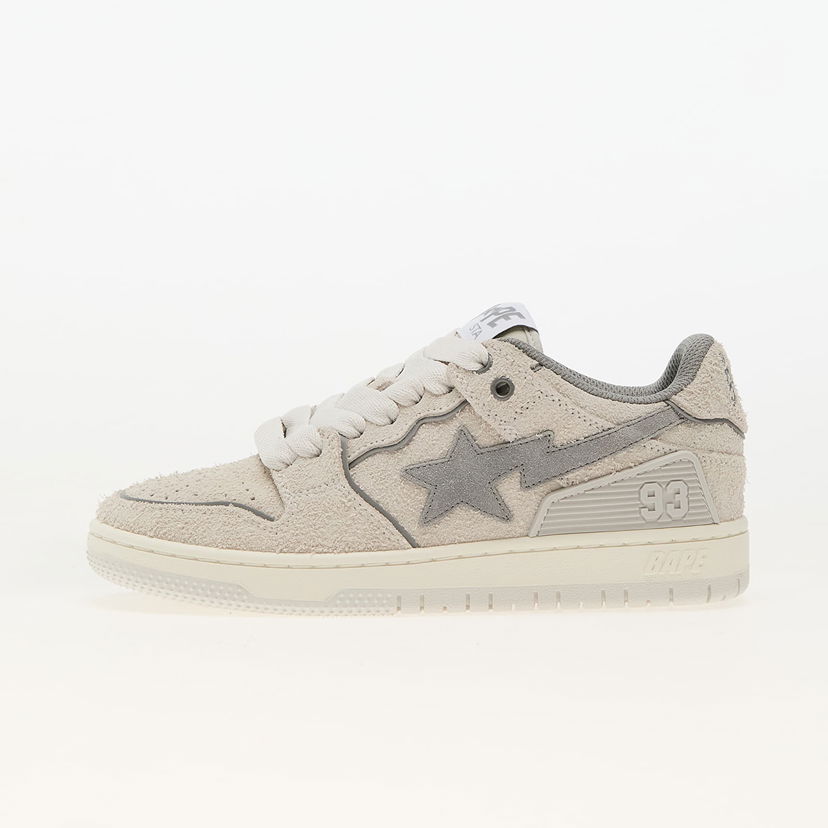 Кросівки та взуття BAPE BAPE Sk8 Sta 3 бежевий | 001FWK802312LGRA