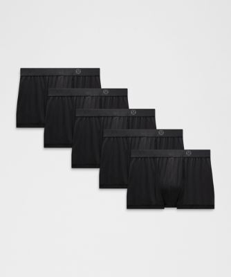 Боксери lululemon Always In Motion Boxer Brief 3" 5 Pack чорний | prod20003211, 4
