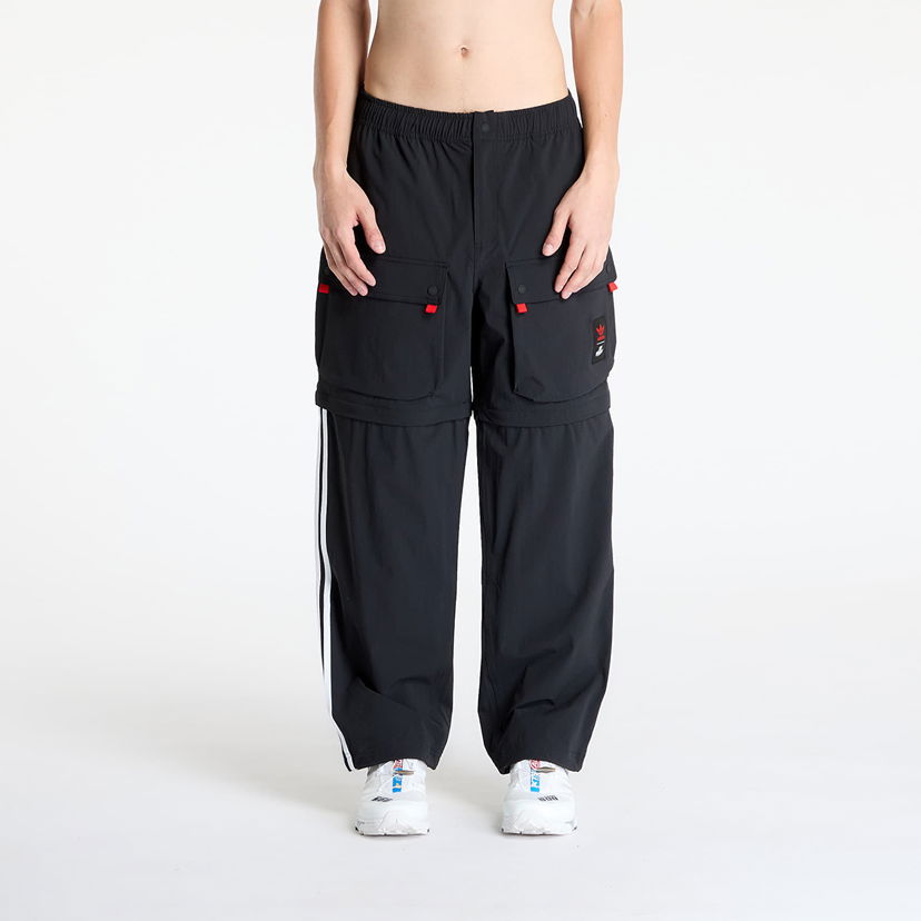 Штани карго adidas Originals 100 Thieves Zip Pants чорний | JM3260