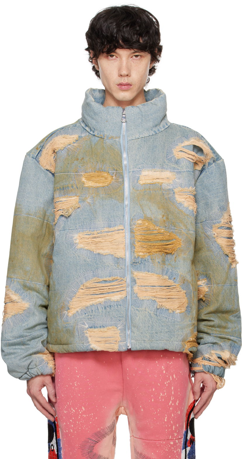 Куртка бомбер Who Decides War Bomber Jacket Синій | 1131040009FW24
