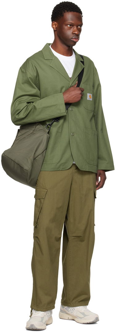 Штани карго Carhartt WIP Cargo Pants With Flap Pockets Зелений | I032983, 3