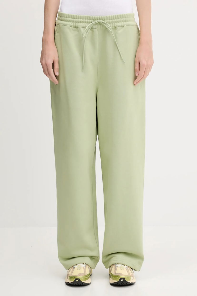 Спортивні штани Y-3 Y-3 French Terry Wide Leg Pants Зелений | JM7841
