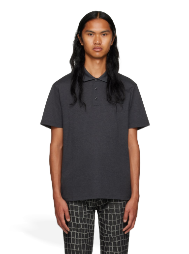 Сорочка поло Versace Patch Сірий | 1012560_1A09055