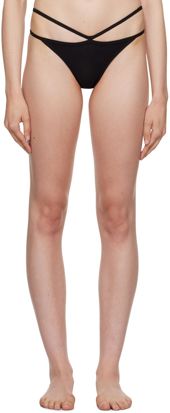 Трусики Baserange Cross Strap Briefs чорний | UNNI-RB-000
