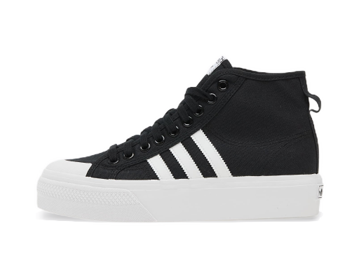 Кросівки та взуття adidas Originals Nizza Platform Mid W чорний | FY2783