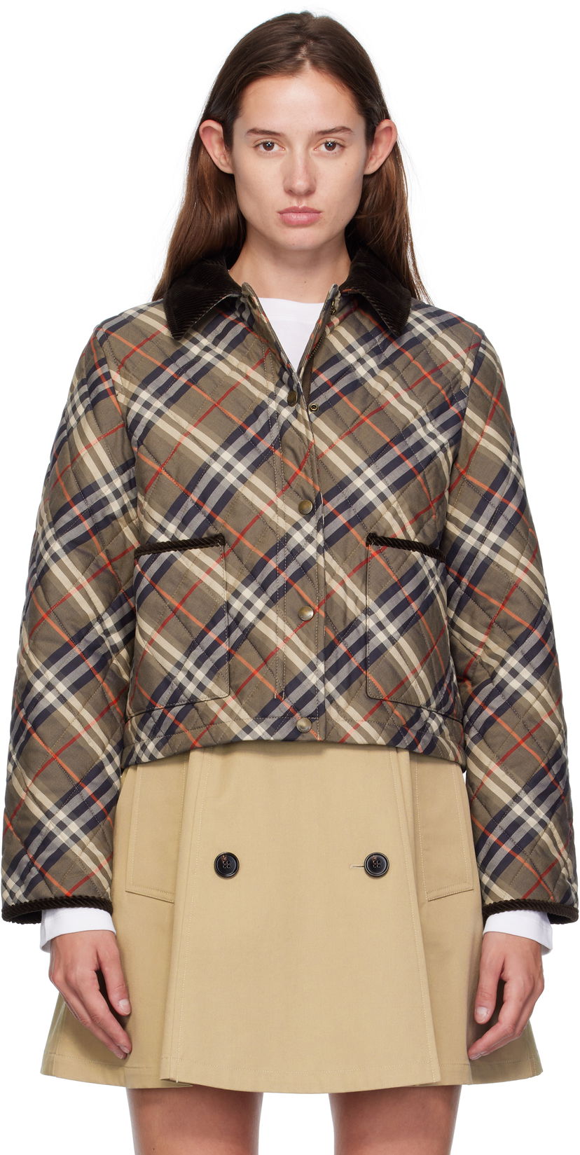 Куртка Burberry Burberry Oldham Quilted Jacket Різнокольоровий | 8110384