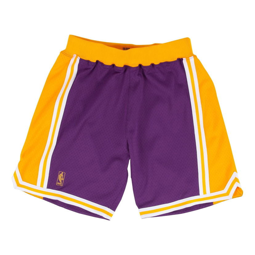 Шорти Mitchell & Ness Los Angeles Lakers 1996-97 Road Authentic NBA Shorts Фіолетовий | ASHRGS18122-LALPURP96