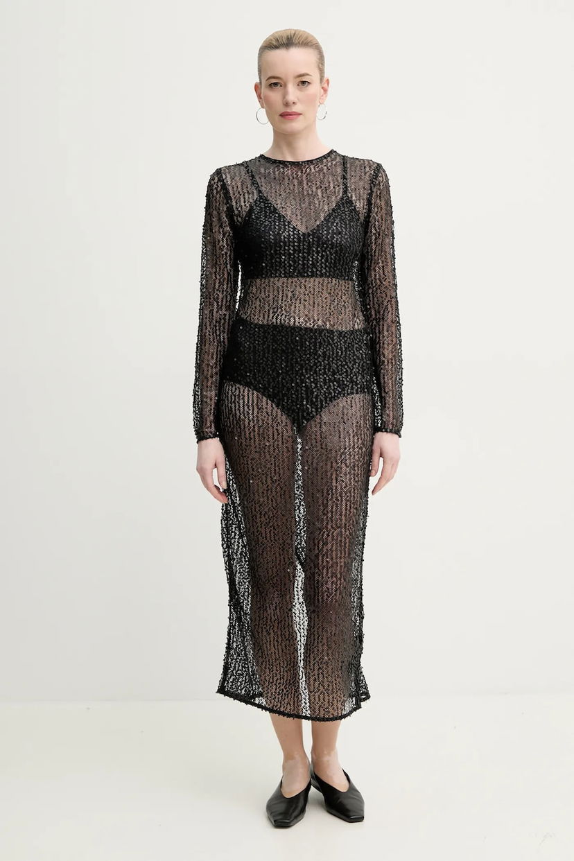 плаття Samsoe Samsoe Samsoe Samsoe Samadda Maxi Dress чорний | F25100085