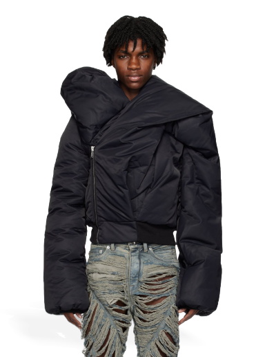 Куртка бомбер Rick Owens DRKSHDW Doll Down Bomber Jacket чорний | DU02C5775 BR
