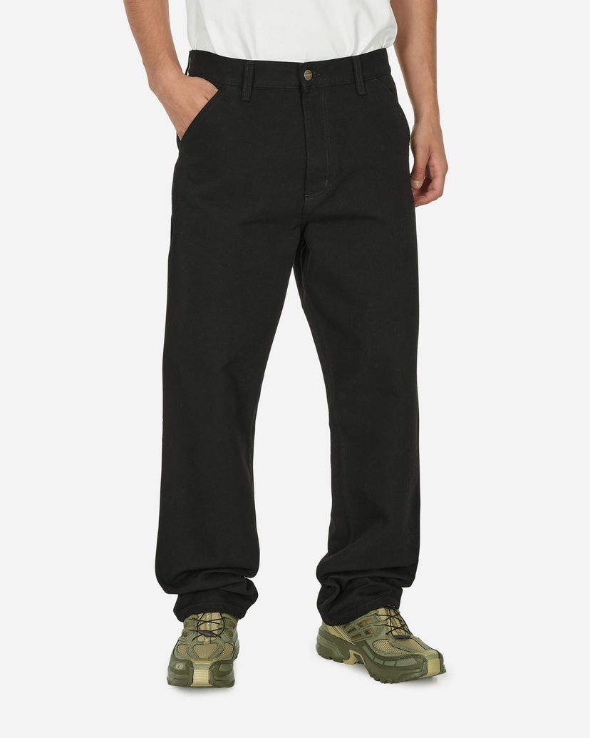 Штани і джинси Carhartt WIP Single Knee Black Бордовий | I031497_89_02