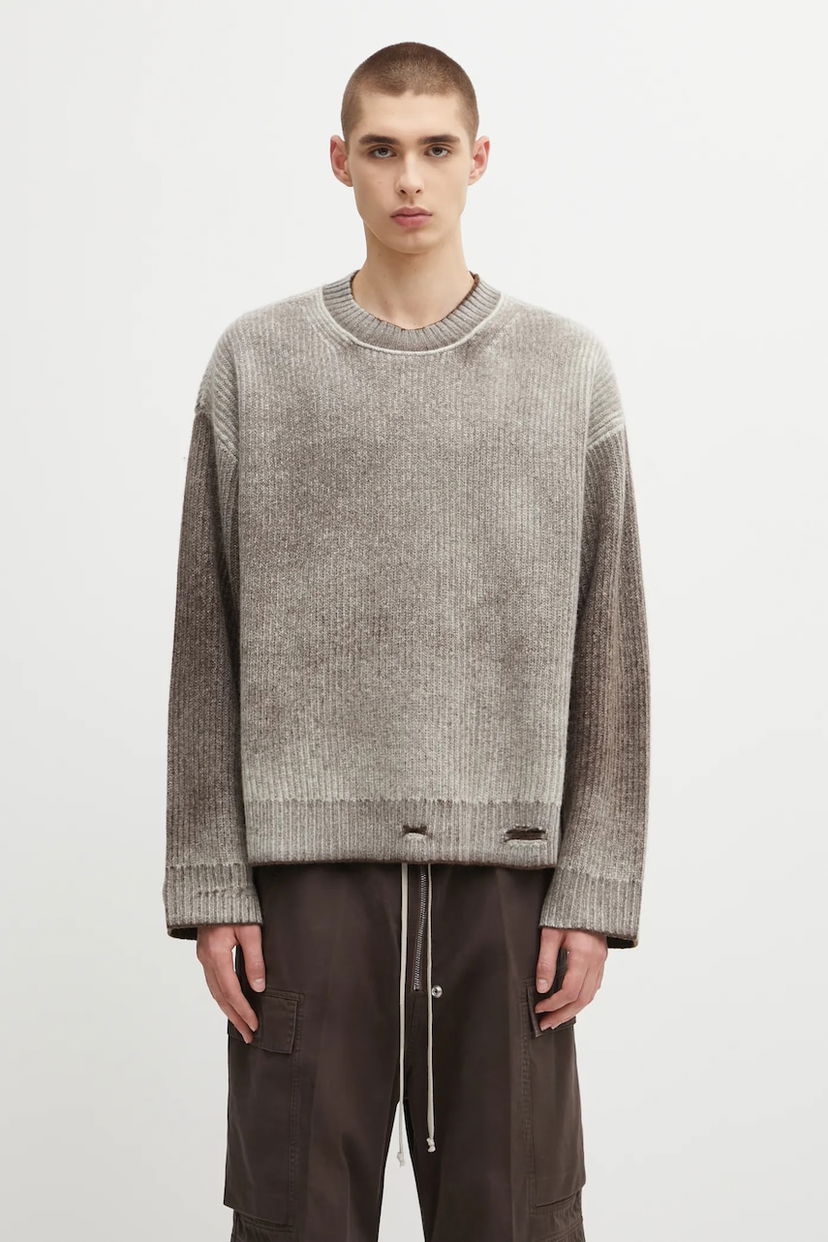 Cветр Represent Clo Represent Reversible Fade Out Sweater Сірий | MLM100217