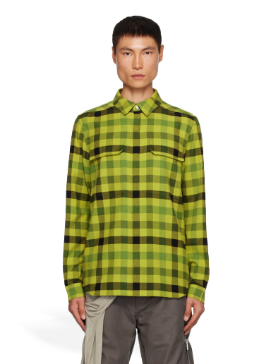 Сорочка Rick Owens Brushed Shirt Жовтий | RU02C7236 CP