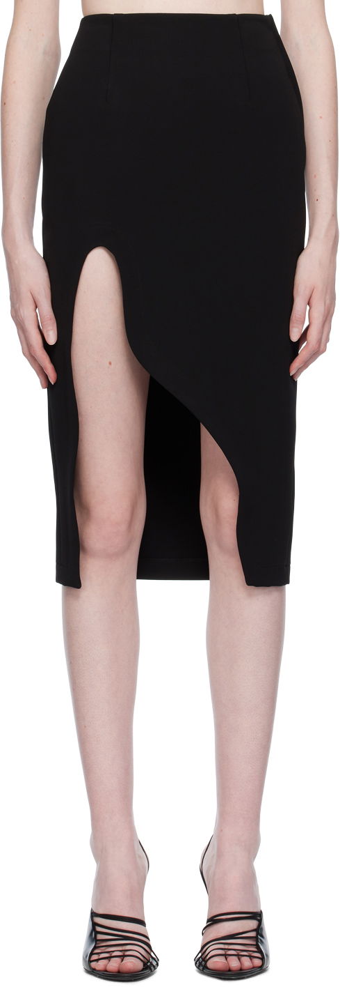 Спідниця Off-White Off-White Vented Miniskirt чорний | OWCW001S23JER0011000